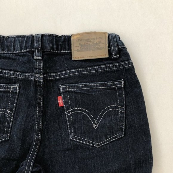 Levi's Shorts Kids 12 Blue Denim Bermuda Shorts Regular Fit Size 12 (24x6) - Picture 11 of 14